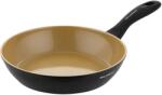FLORINA Tigaie wok Amvegan, 28 cm aluminiu, cu inductie, 4 mm