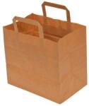 Best HoReCa Sacosa Catering din hartie Kraft, cu maner plat, 28x17x29 cm - BestHoReCa (2819)