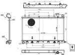 MTR Radiator, racire motor MTR 13054532 (13054532) - fixbox