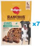 PEDIGREE Ranchos Cubes cu rata 7x70 g recompensa caine