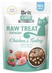 Brit Care Raw Treat Freeze Dried Urinary Cat 40 g snack pisici, liofilizat cu pui, curcan, merisor si probiotice
