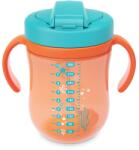 Baboo Cup with Silicone Straw and Gravity Ball bögre szívószállal Sea Life 9m+
