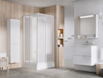 RAVAK Zuhanybox, Ravak Supernova ASBRV2 zuhanybox 90x90 fehér/pearl 8267711211 - mozaikkeramia