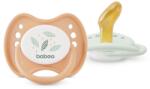 Baboo Soothers Orthodontic Latex with Case cumi Peachy Keen 0-6 m 2 db