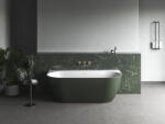 RAVAK Kád, Ravak Freedom Wall Tec 170x87, Grey Green/fehér, fehér lefolyó CE31200000 - mozaikkeramia