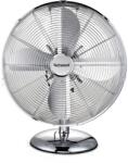 Somogyi Elektronic Techwood TVI-335 fém asztali ventilátor, 30 cm-es lapátátmérő, 45 W, 3 sebesség, oszcillálás, hálózati tápellátás
