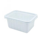 Csom 2001 Doboz szögletes tető PP 500-1000 ml 50 db/csomag (7714) (7714)