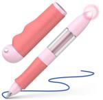 Schneider Rollertoll, írástanuló, patronos, M-es, SCHNEIDER "Base Senso", rózsaszín-piros (TSCBSRP) - primatinta