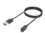 Gigapack Töltőkábel USB (mágneses, 100cm) FEKETE Honor Choice Haylou Watch ' csomagolás' (GP-164549) (GP-164549)