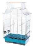 Inter-Zoo Pet Products Colivie pentru păsări GRETA CABRIO CHROM - 49, 5 x 30, 5 x 66 cm ALBASTRĂ