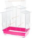 Inter-Zoo Pet Products Covilie pentru păsări IZA III crom - 58, 5 x 38 x 65 cm ROZ