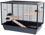  INTER-ZOO Pet Products Cușcă pentru rozătoare HUGO + Wood 78 x 48 x 58 cm NEGRU