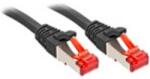 Lindy Cat6 S/FTP 0.3m cabluri de rețea Negru 0, 3 m S/FTP (S-STP) (47775) (47775)