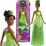 Mattel Tiana Hercegnő És Béka Játékbaba 30 CM Disney Princess Zöld Ruhában (HLW04)