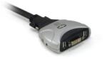 LevelOne LevelOne KVM-0260 KVM kapcsoló Fekete, Szürke (KVM-0260)