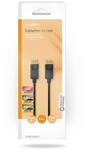 Nedis CCGB37014BK20 DisplayPort 1.4 kábel, displayport dugó - display port dugó, 8K60Hz, 2m (CCGB37014BK20)