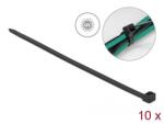 Delock UV-sugárzásnak is ellenálló kábelkötöző hossza 1220 x szélessége 9, 0 mm, 10 db. Fekete (19564) (19564) (19564)