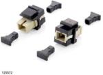 Equip 125572 optikai adapter SC 8 dB Bézs, Fekete (125572) (125572)
