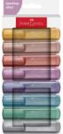 Faber-Castell TL 46 Metallic 1-5mm Szövegkiemelő készlet - Vegyes színek (8 db / csomag) (254678) (254678)