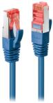 Lindy RJ-45/RJ-45 Cat6 0.3m cabluri de rețea Albastru 0, 3 m S/FTP (S-STP) (47715) (47715)