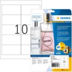 HERMA Etik. glasklar A4 96x50, 8 mm Folie glänzend 250 St. (8018) (8018) (8018)