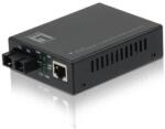 LevelOne LevelOne GVT-2001 hálózati média konverter 1000 Mbit/s 850 nm Multi-mode Fekete (GVT-2001) (GVT-2001)