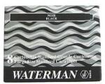 Waterman Töltőtoll Patron - Hosszú 8db/ Doboz, Fekete (S0110850) (S0110850)