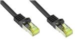 Good Connections 8070R-020S S/FTP CAT7 RJ45 Patch kábel 2m - Fekete (8070R-020S) (8070R-020S)