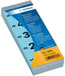 HERMA Nummernblock selbstklebend 1-500 blau 28x56 mm (4893) (4893) (4893)