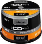 Intenso CD-R Intenso 700MB 50pcs Cakebox "printable inkjet" 52x (1801125) (1801125) (1801125)