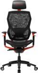 LORGAR Grace 855 gaming szék fekete-piros (LRG-CHR855RB) (LRG-CHR855RB) (LRG-CHR855RB)