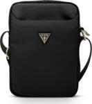 GUESS Nylon Triangle Logo GUTB10NTMLBK 10" tablet táska, fekete (GUTB10NTMLBK) (GUTB10NTMLBK)