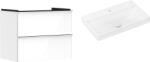 Hansgrohe Készlet szekrény Hansgrohe Xelu Q 54027000, mosdótál Hansgrohe Xelu Q 61020450