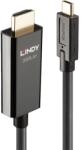 Lindy 43315 video átalakító kábel 5 M USB C-típus HDMI A-típus (Standard) Fekete (43315) (43315)