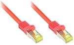 Good Connections 8070R-003R S/FTP CAT7 RJ45 Patch kábel 0.25m - Piros (8070R-003R) (8070R-003R)