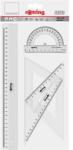 rOtring Vonalzó készlet, műanyag, ROTRING, víztiszta (R221370) - jatekotthon