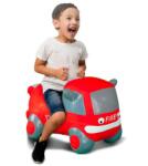 Jamara Toys Felfújható Tűzoltóautó ugráló játék - Piros (460456) (460456)