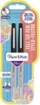 Newell Paper Mate Flair UF Tűfilc készlet 0.4 mm - Fekete (2db / csomag) (2027080) (2027080)