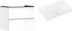 Hansgrohe Készlet szekrény Hansgrohe Xelu Q 54027000, mosdótál Hansgrohe Xelu Q 61021450