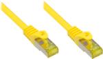 Good Connections 8070R-010Y S/FTP CAT7 RJ45 Patch kábel 1m - Sárga (8070R-010Y) (8070R-010Y)