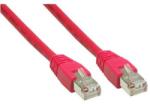 Good Connections 8060-005R S/FTP CAT6 RJ45 Patch kábel 0.5m - Piros (8060-005R) (8060-005R)