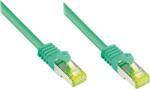 Good Connections 8070R-005G S/FTP CAT7 RJ45 Patch kábel 0.5m - Zöld (8070R-005G) (8070R-005G)