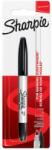 Sharp Sharpie Marker Twin Tip Extra Fein + Fein schwarz Blister (1985877) (1985877) (1985877)