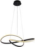 Italux PND-19221-BK LED mennyezeti függőlámpa Consa | 40W LED | 3400lm | 3000K