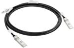 HP HPE Aruba SFP+ - SFP+ Patch kábel 3m - Fekete (R9D20A) (R9D20A)