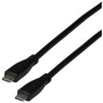 EFB-Elektronik USB4.0 20Gbit Anschlusskabel Typ-C Stecker, 2m, schwarz (EBUSBC40-20G. 2) (EBUSBC40-20G. 2) (EBUSBC40-20G.2)