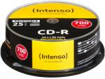 Intenso CD-R Intenso 700MB 25pcs Cakebox "printable inkjet" 52 (1801124) (1801124) (1801124)