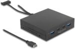 Delock 3, 5" USB 3.2 Gen 2 előlapi panel 2 db Type-C + 2 db Type-A porttal (64057) (64057)