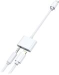2GO Audio-Lade-Adapter Stereo Lightning 10cm weiß (797239) (797239) (797239)