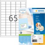 HERMA címcímkék A4-es fehér 38, 1x21, 2 mm-es papír 6500 db. (4254) (4254)